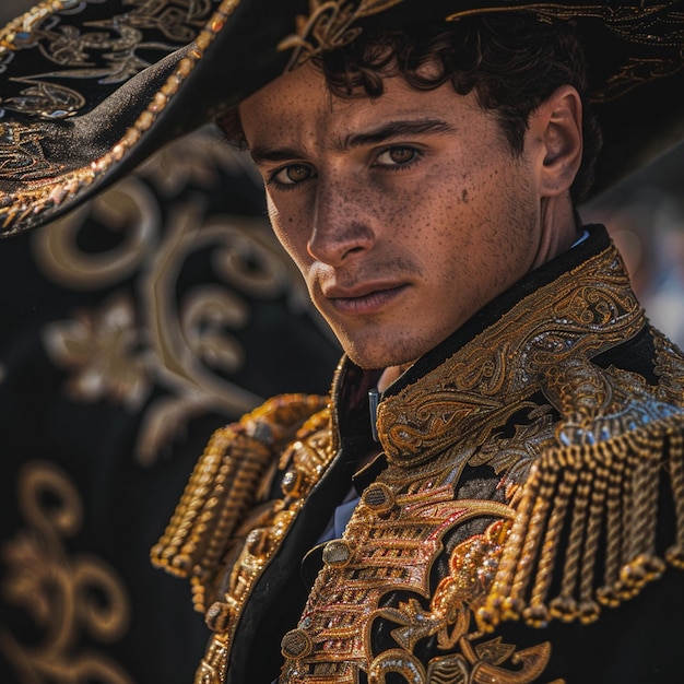 Foto corrida de touros tradicional na feria de san isidro, em madrid