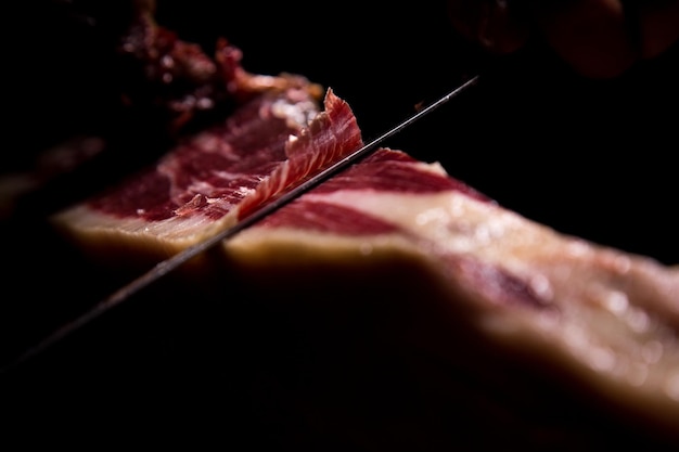 Foto cortador de presunto ibérico