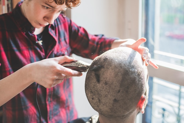 corte de cabelo