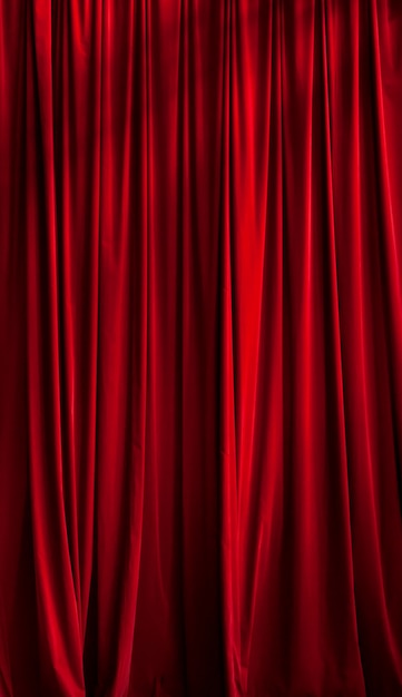 Foto cortina roja ideal para fondos y texturas