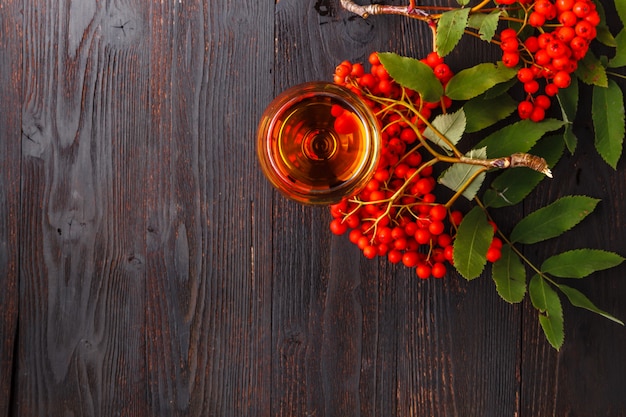 Cosecha de otoño, hecha con alcohol de bayas