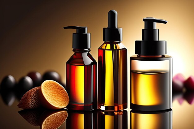 Cosmetic Oil Abstract Hintergrund