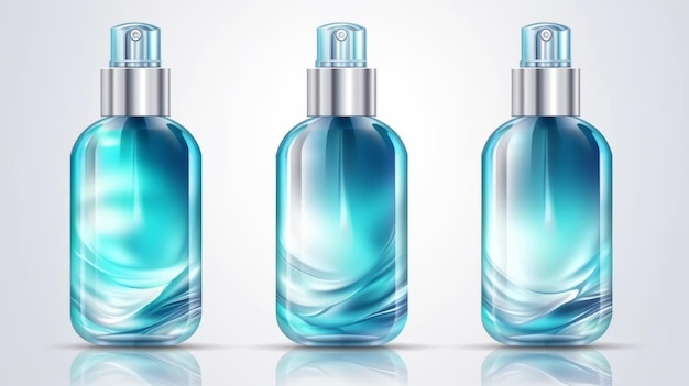 Cosmetics Hydro Essence água para hidratante Generative ai