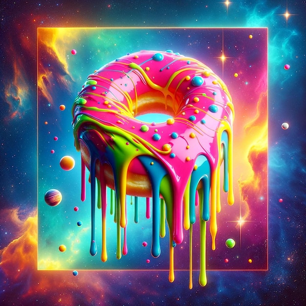 Cosmic Meltdown Donut (Kosmischer Donut)