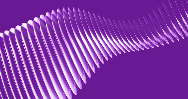 Foto cosmic purple shiny glowing effects desenho de fundo abstrato