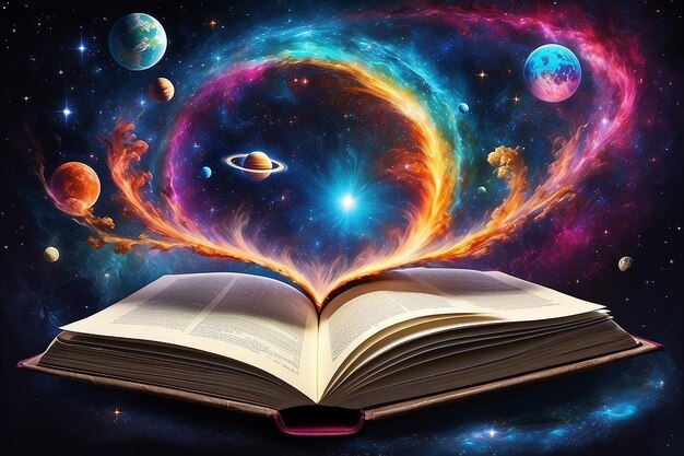 Foto el cosmos de los libros