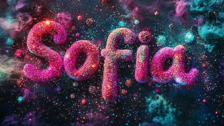 Foto cosmos tarjeta postal con nombre personalizado perfecta para la decoración