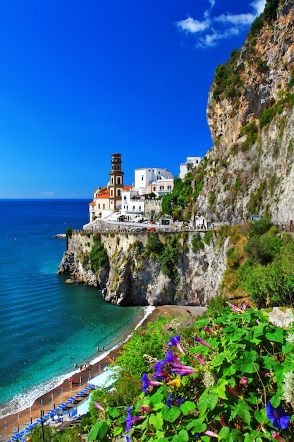 Costa de Amalfi pictórica, Atrani, Italia