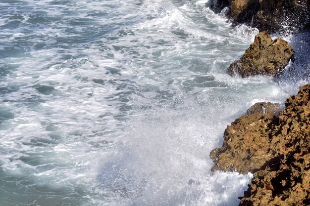 costa atlántica rocosa. República Dominicana