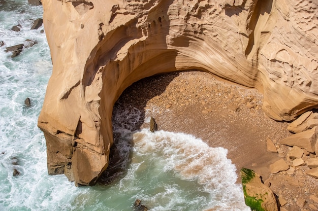 Costa atlántica. Timassinin. Marruecos. África