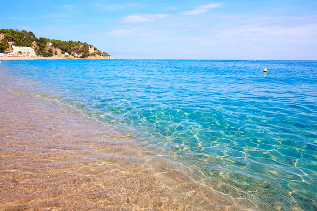 Costa Brava playa Lloret de Mar en Cataluña