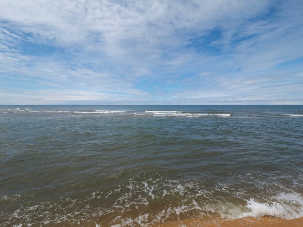 Costa da praia do mar