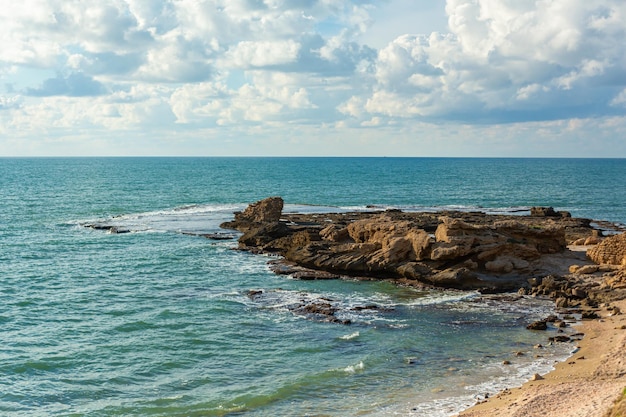 Costa de pedra do mar Seascape a