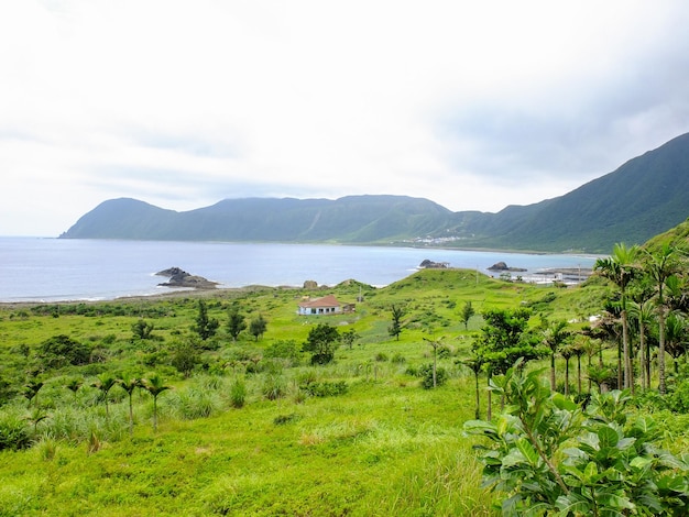 La costa de Lanyu, Taiwán