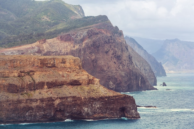 Foto costa de madeira