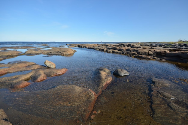 La costa del Mar Blanco