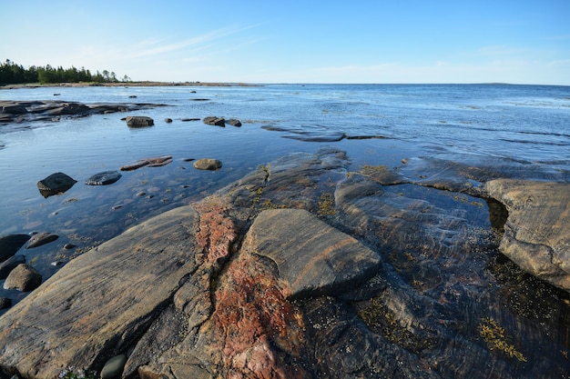 La costa del Mar Blanco