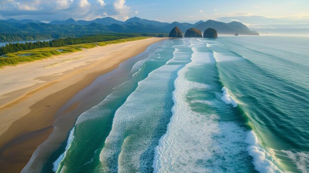 Foto la costa de oregón