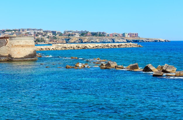 Costa de Ortigia Siracusa Sicilia Italia