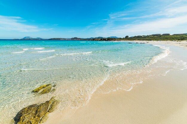 Costa de Rena Bianca en Cerdeña Italia