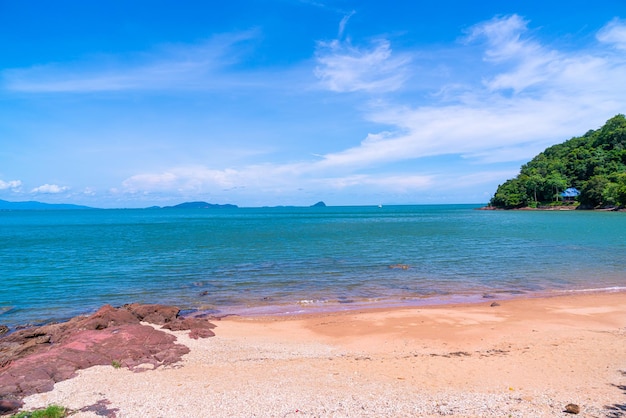 La Costa Rosa o Lan Him Chomphu en Chanthaburi en Tailandia