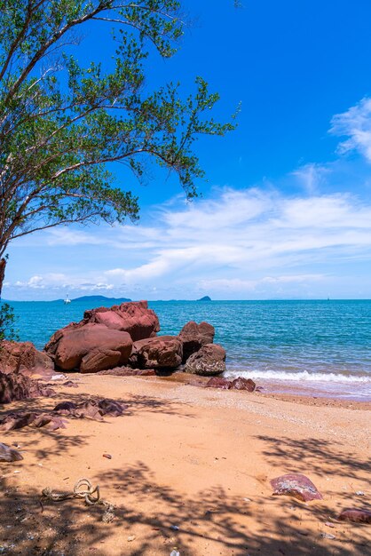 La Costa Rosa o Lan Him Chomphu en Chanthaburi en Tailandia