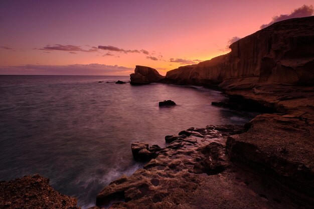 Foto costa de tajao tenerife islas canarias españa