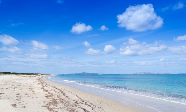 Costa turquesa em Fiume Santo Sardinia