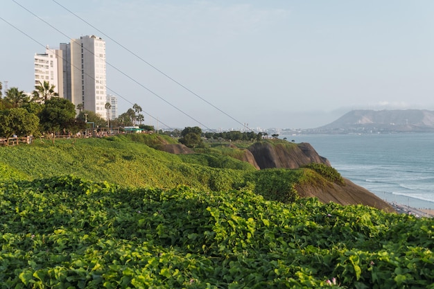 Foto costa verde de miraflores lima perú