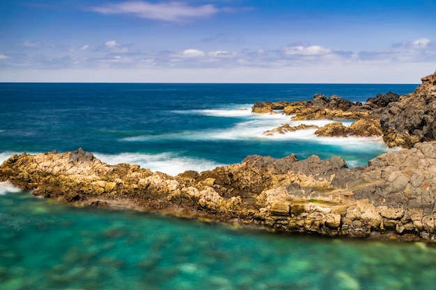 Foto costa volcánica el sauzal