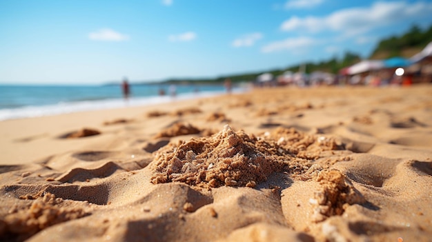 Costas arenosas Beachscape beleza Fotografia de alta definição papel de parede criativo