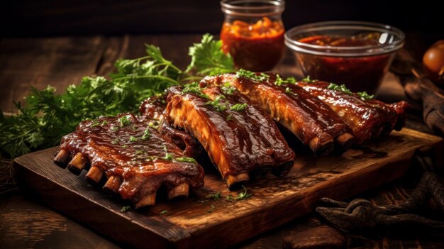 Costillas BBQ