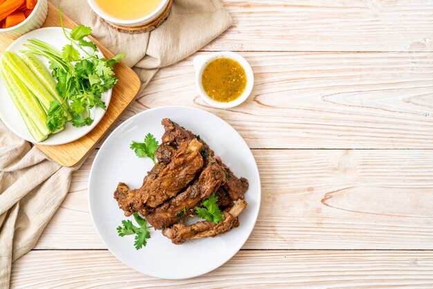 Costillas de Cerdo al Horno con Salsa