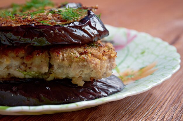 Cotolette di melanzane - Aperitivo italiano con berenjena