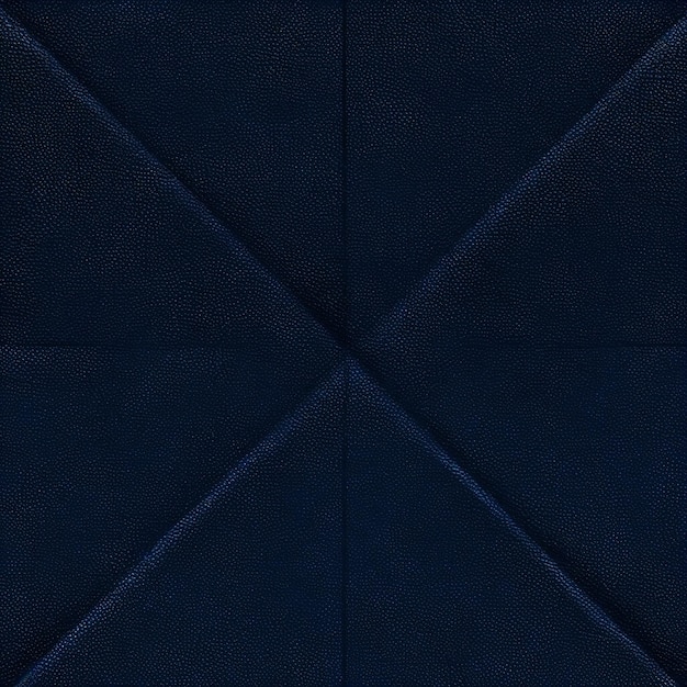 Couro Textura Couro Superfície Colorida Couro um quadrado azul com um fundo preto e um branco
