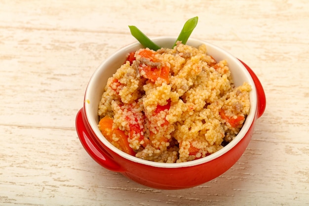 Couscous mit Fleisch