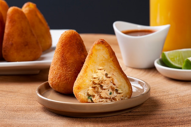 Coxinha de pollo