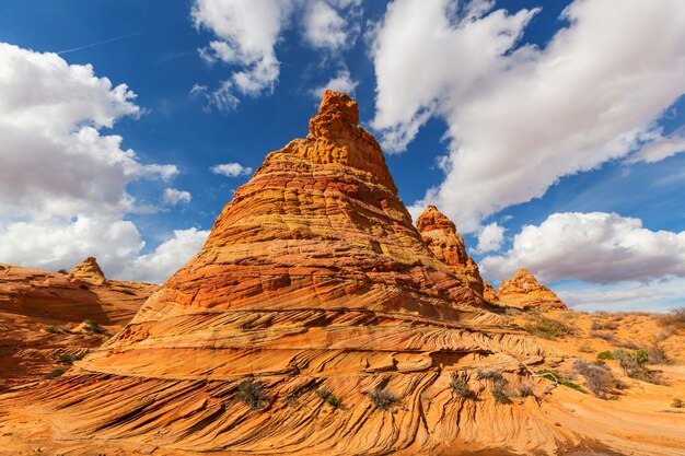 Coyote Buttes del área silvestre Vermillion Cliffs, Utah y Arizona