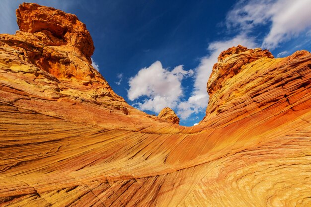 Coyote Buttes del área silvestre Vermillion Cliffs, Utah y Arizona