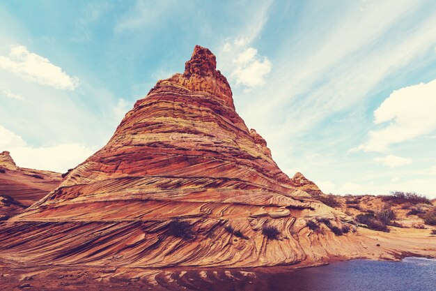 Coyote Buttes da Vermillion Cliffs Wilderness Area, Utah e Arizona