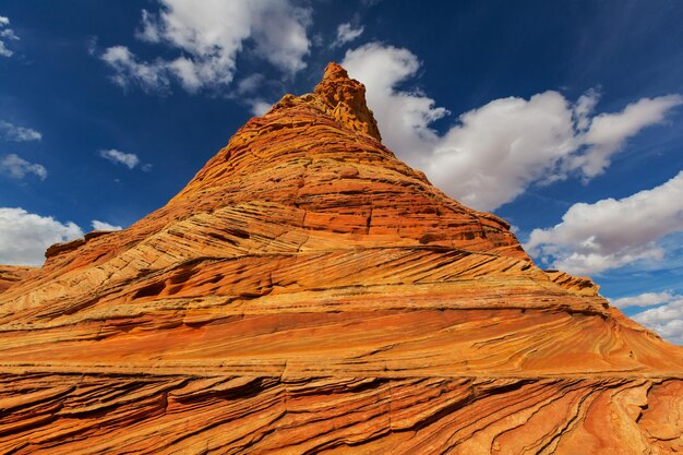 Coyote Buttes of the Vermillion Cliffs Wilderness Area, Utah e Arizona