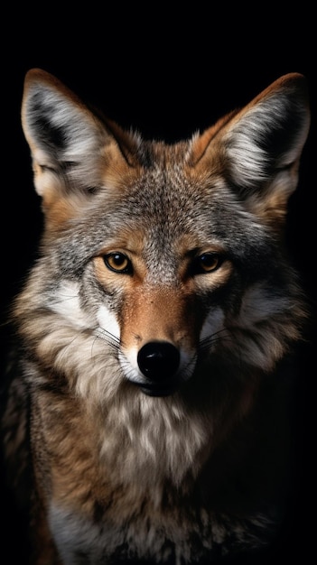 Coyote en la oscuridad fondos de pantalla e imágenes