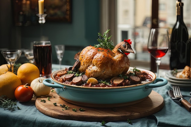 Cozinha Clássica Francesa Coq au Vin Love