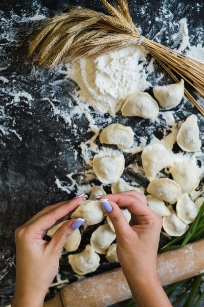 Cozinha culinária cozinha preparação artesanal comida de restaurante