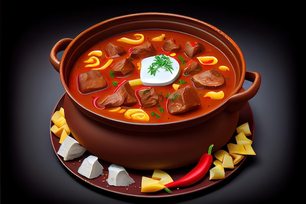 Cozinha Europeia Comida Goulash