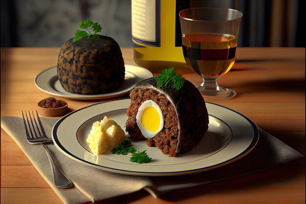 Cozinha Europeia Comida Haggis