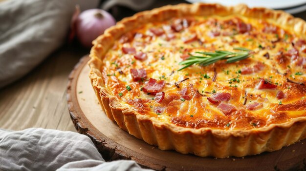 Cozinha francesa Quiche Lorraine