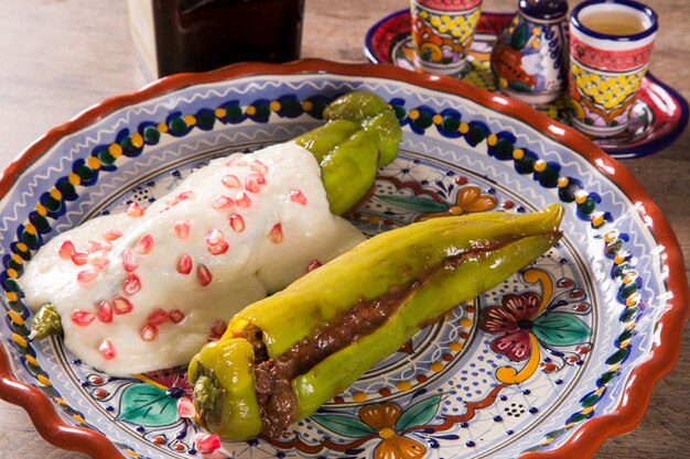 Cozinha mexicana com chili