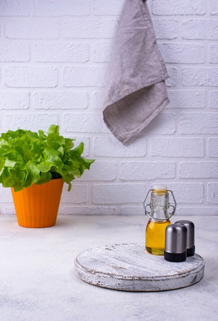 Cozinha moderna em estilo escandinavo