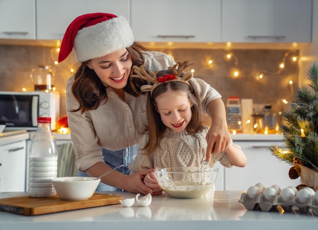 Cozinhar biscoitos de Natal